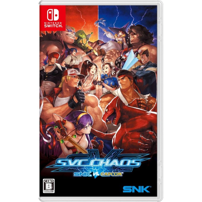 Juego SNK vs. Capcom SVC Chaos para Nintendo Switch | Importación ASIA Nuevo - Original - Precintado PAL EU - Nuevo Original Precintado
