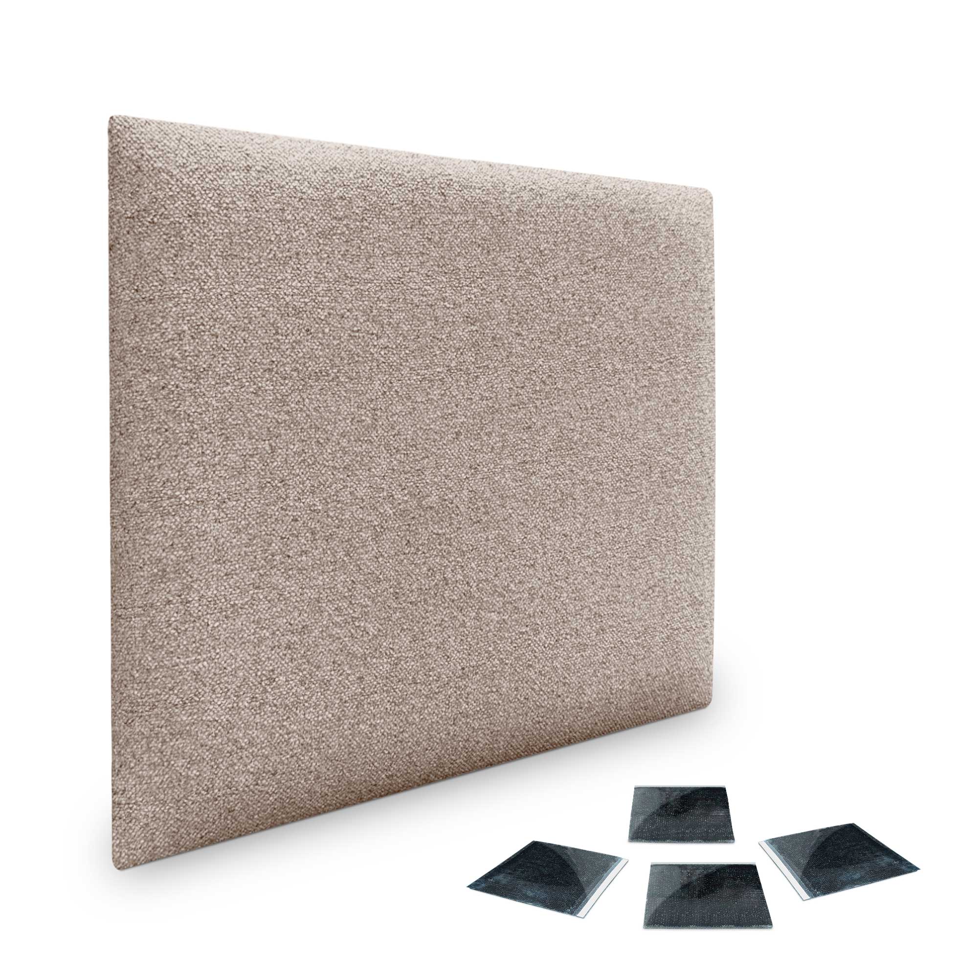 DHOME Juego de Paneles Tapizados de Tela Acualine Pack Autoadhesivos para Pared Acústicos Absorbentes Protección Segunda Gama de Colores