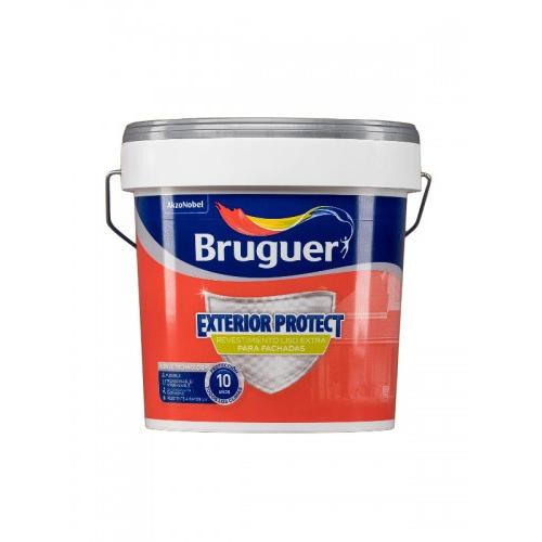 BRUGUER-Exterior Protect Revestimiento Liso Extra Verde 4 L