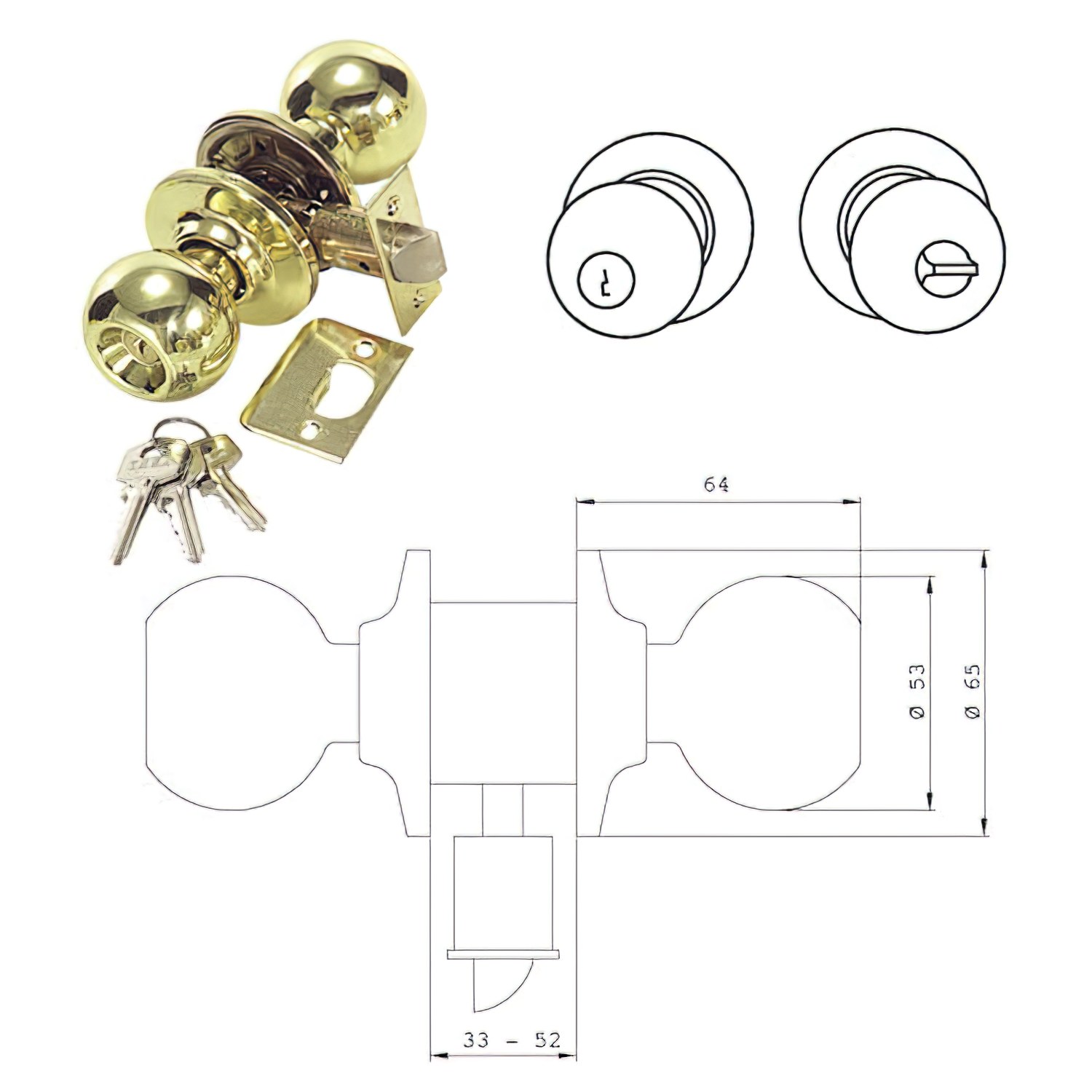 SANCO STORE - TESA Pomo Tesa    3900-lp/60/70