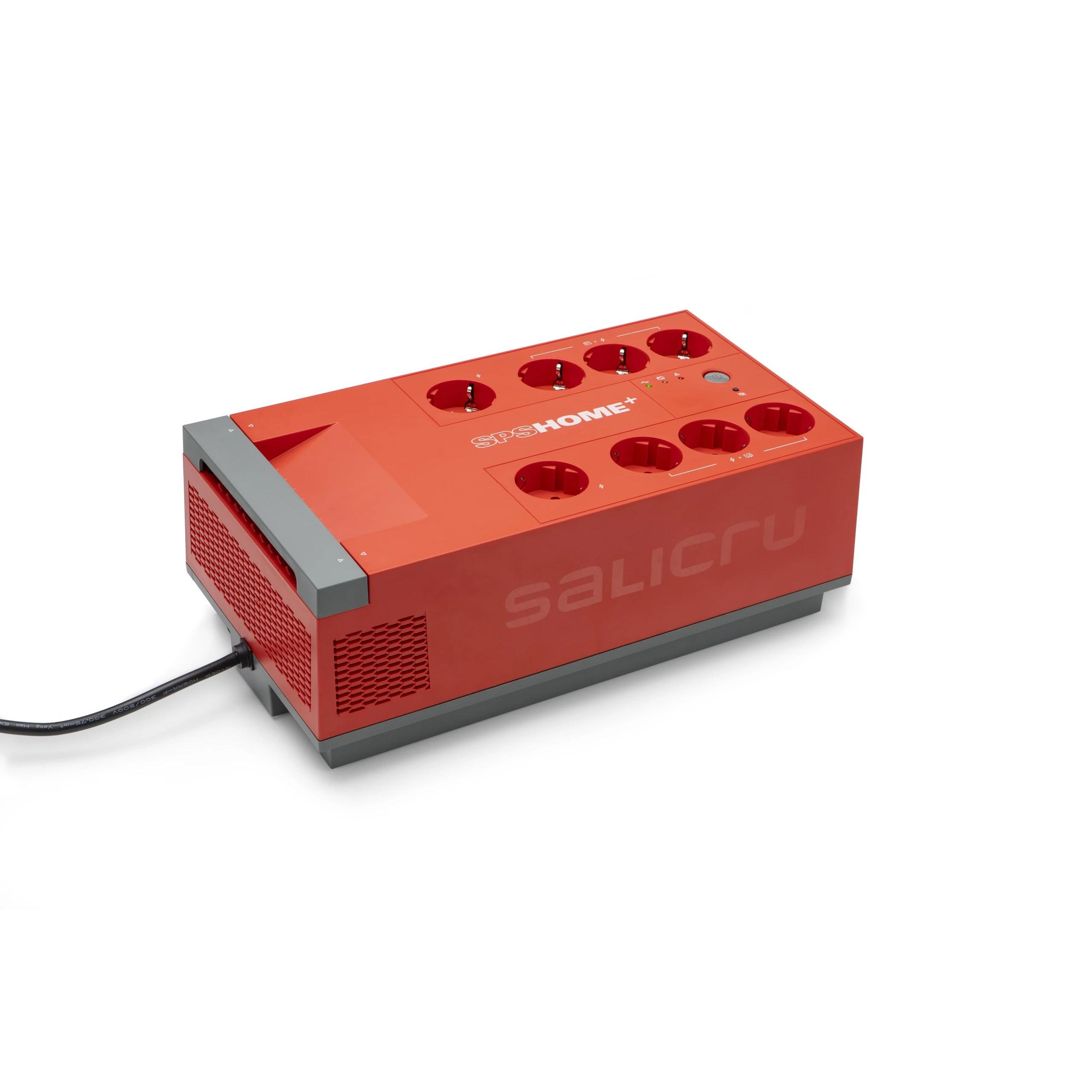 Salicru - SAI (UPS) Line-interactive 650 VA 360 W modelo 693DA000001 para protección silenciosa de equipos domésticos y oficina con AVR Buck/Boost, rango entrada 162–290 V y arranque en frío