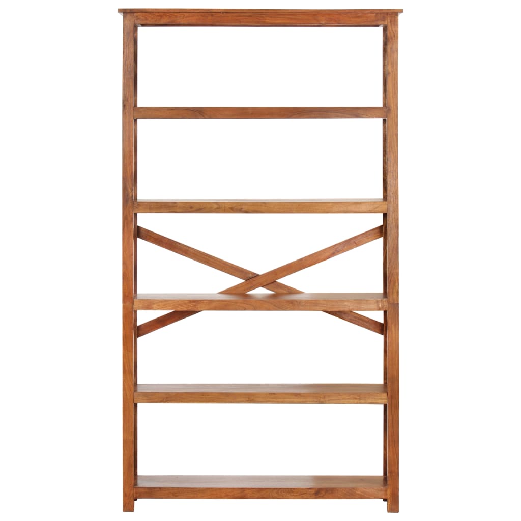 Vidaxl Estantería de Madera Maciza de Acacia Acabado Miel 60x30x160cm