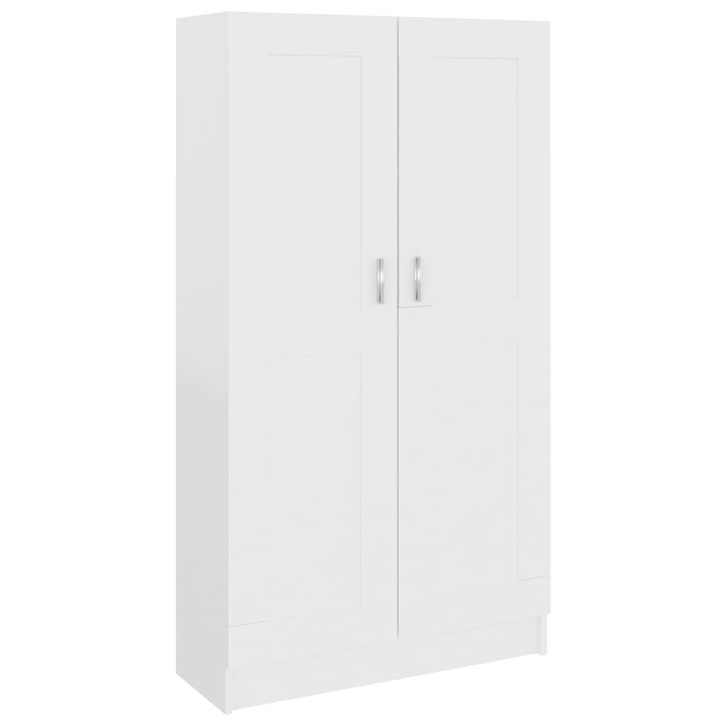 vidaXL Librería madera de ingeniería blanco 82,5x30,5x150 cm