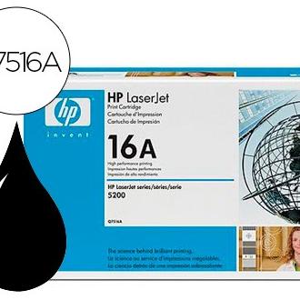 Liderpapel Toner Hp 16a Negro -12000pag- Laserjet 5200 | Alta Calidad