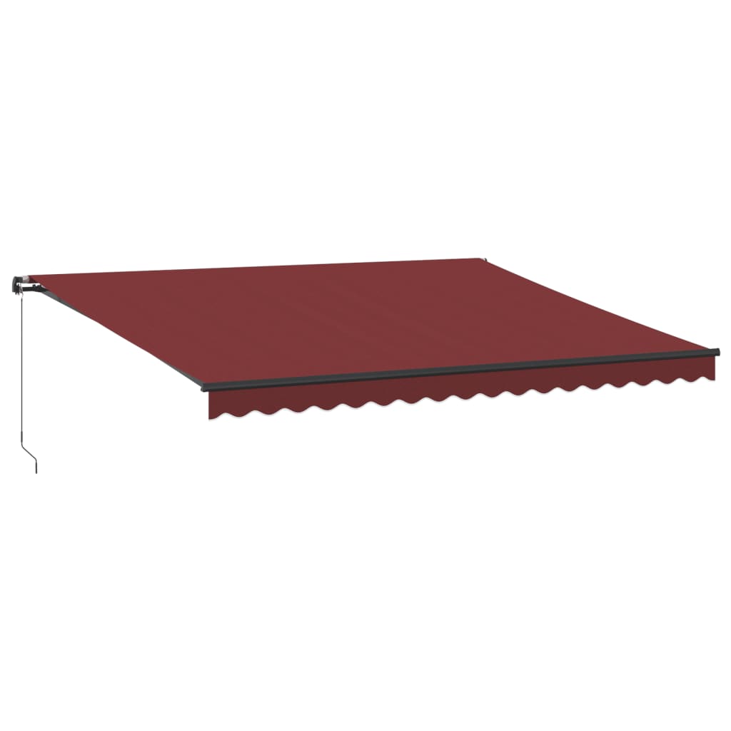 vidaXL Toldo Retráctil Poliéster y Acero 450 x 350 cm Multicolor