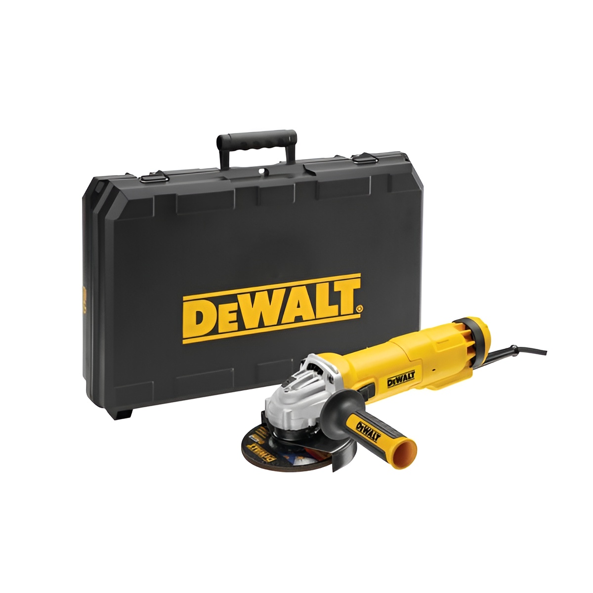 Dewalt dwe4217kd mini grinder 125mm 1200w + 1 diamond disc + case