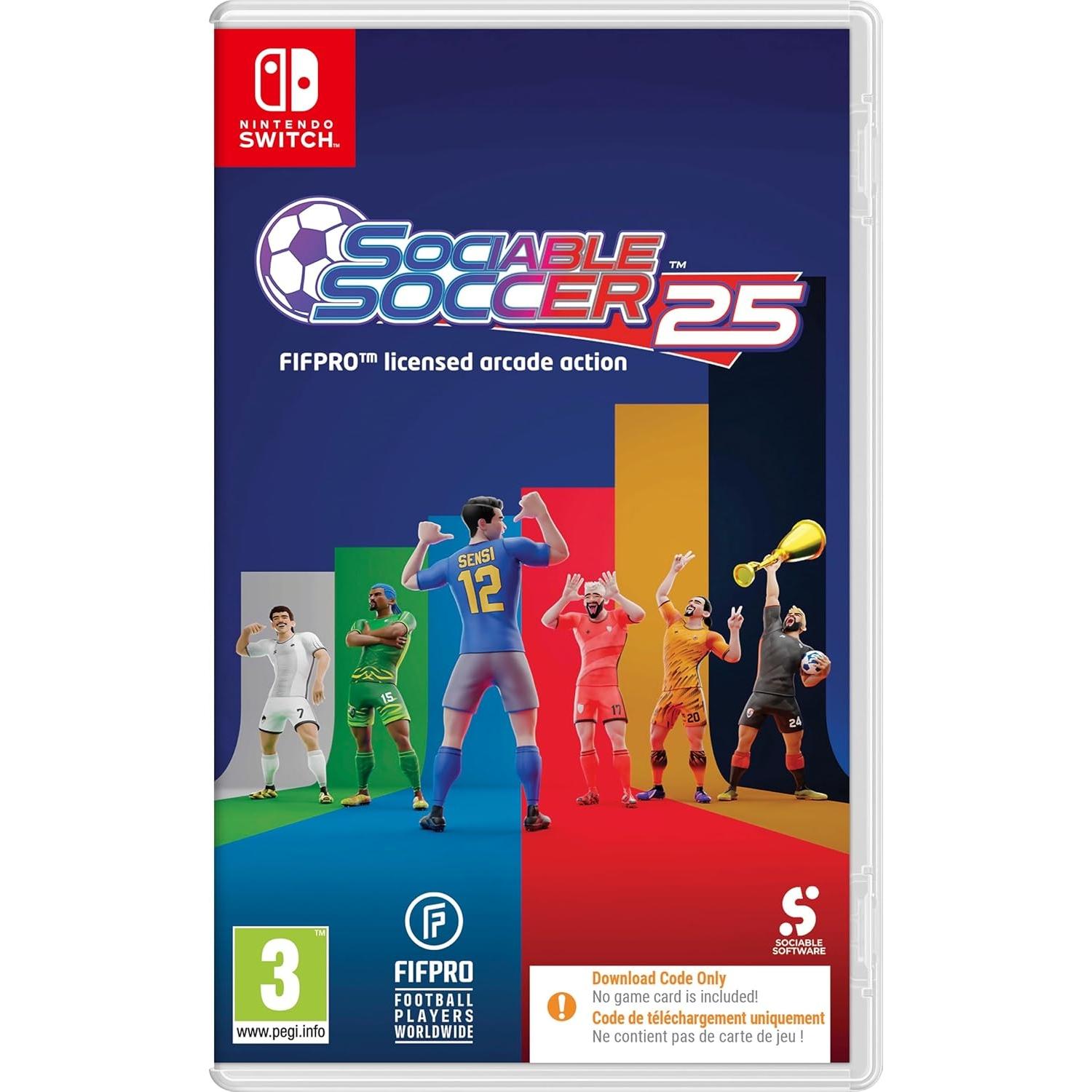 Sociable Soccer 25 Juego DIGITAL para Consola Nintendo Switch