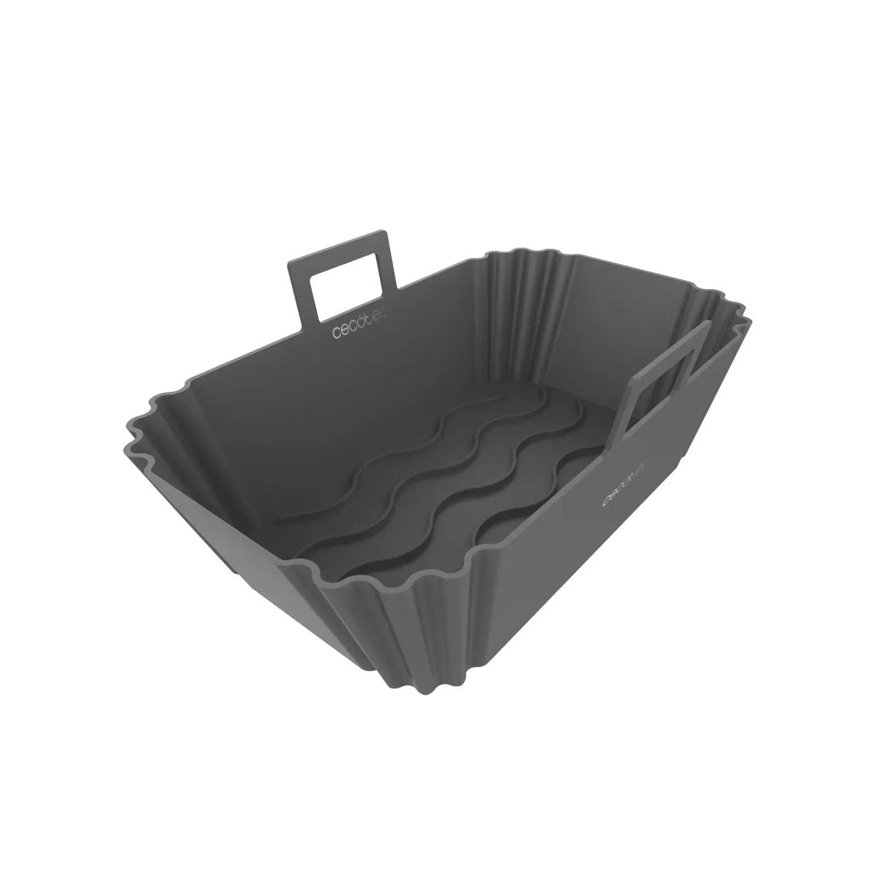 Pack de 2 Moldes de Silicona Antiadherente para Freidora de Aire y Horno de Cecotec
