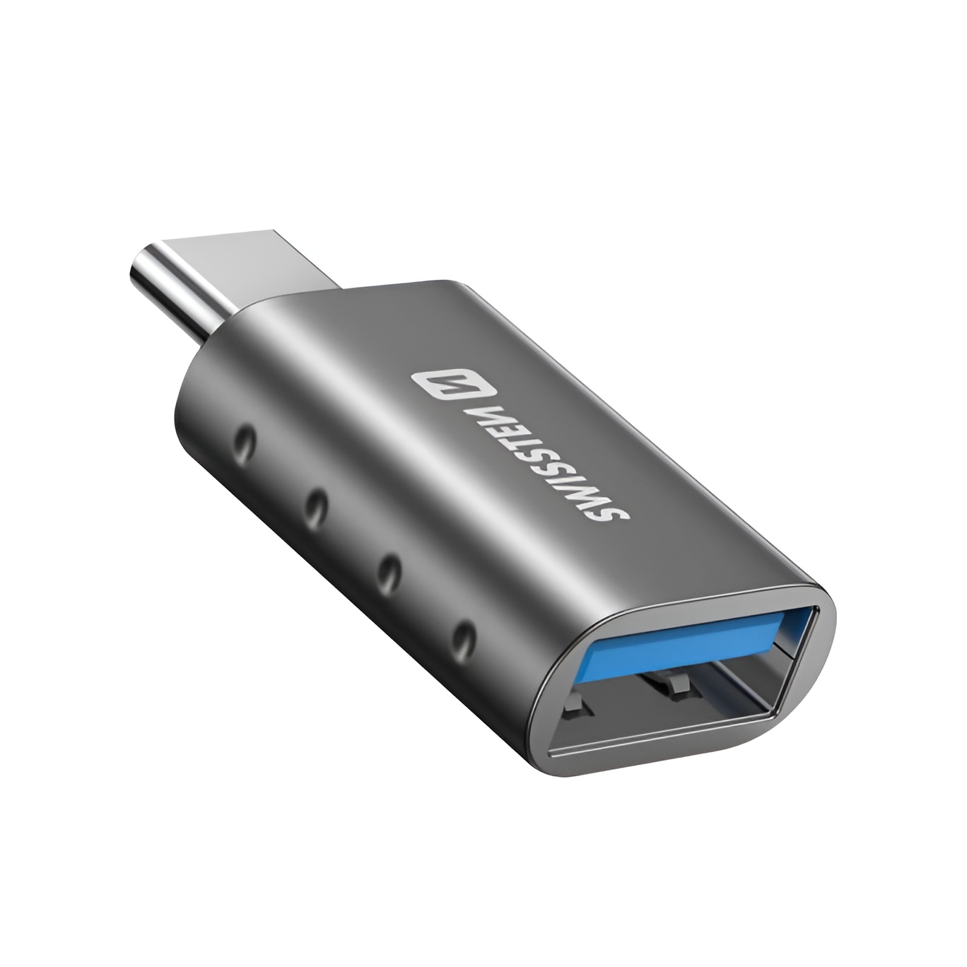 Swissten Adaptador OTG USB-C a USB-A para Cables de Ordenador
