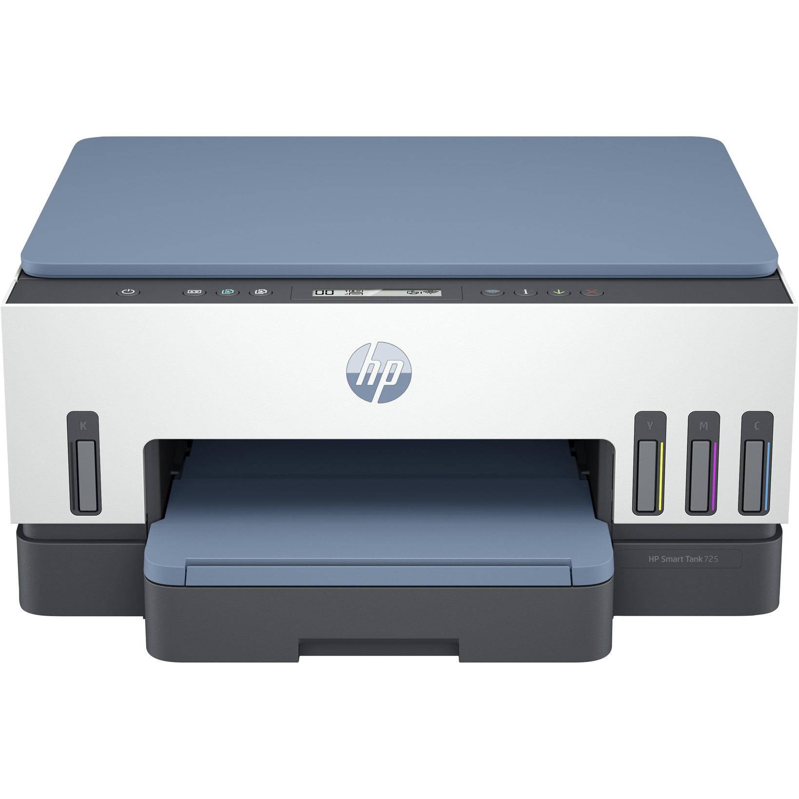 Hp smart tank 725 all-in-one inyección de tinta térmica a4 4800 x 1200 dpi 15 ppm wifi