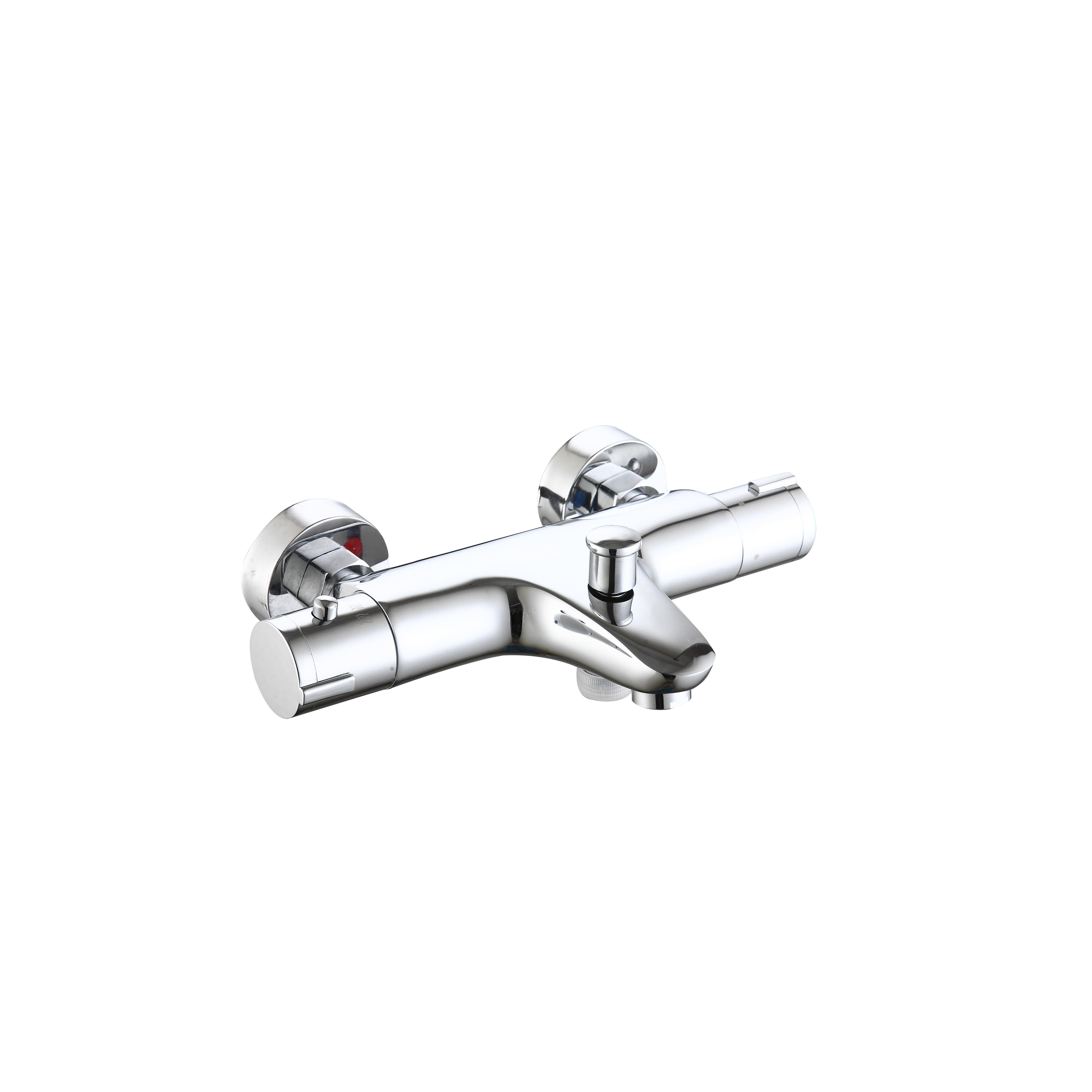 DP GRIFERÍA Grifo Termostático Bañera Serie New Design - Inversor Automático, Seguridad 38º