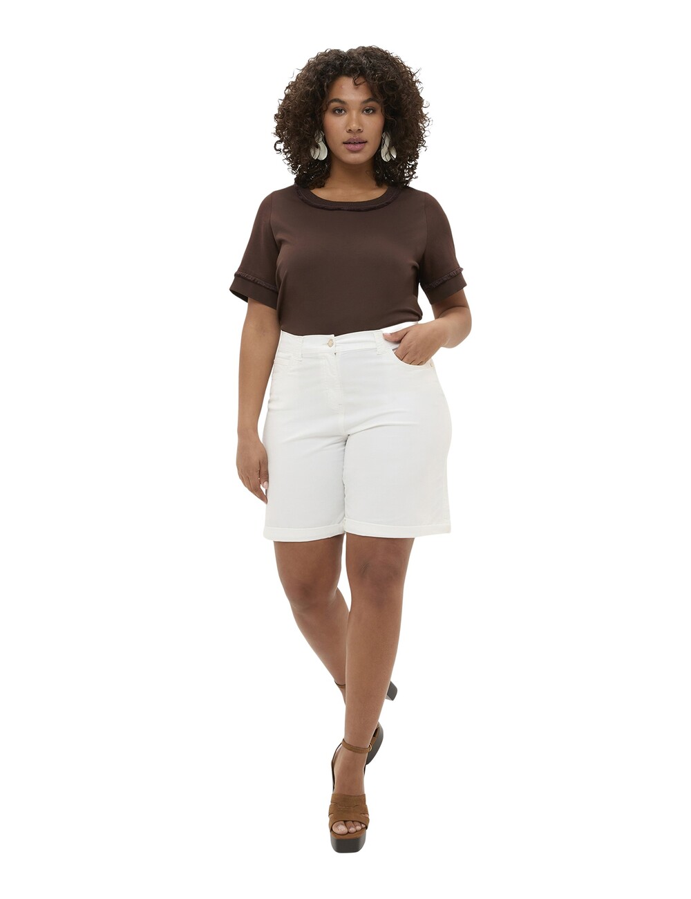 Fiorella Rubino - Bermudas de algodón ligero