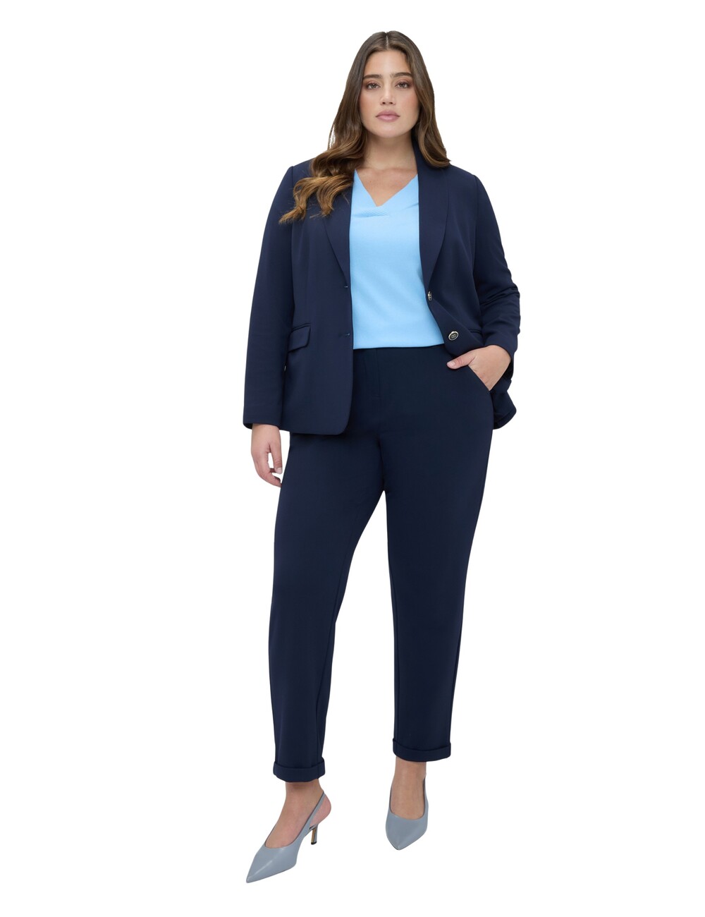 Fiorella Rubino - Pantalones Ballon en tejido stretch