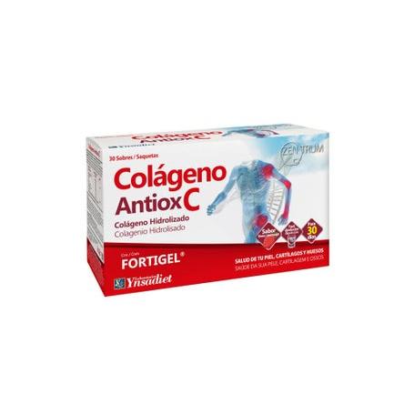 Zentrum Colágeno Antiox C con Fortigel Fresa 30 sobres