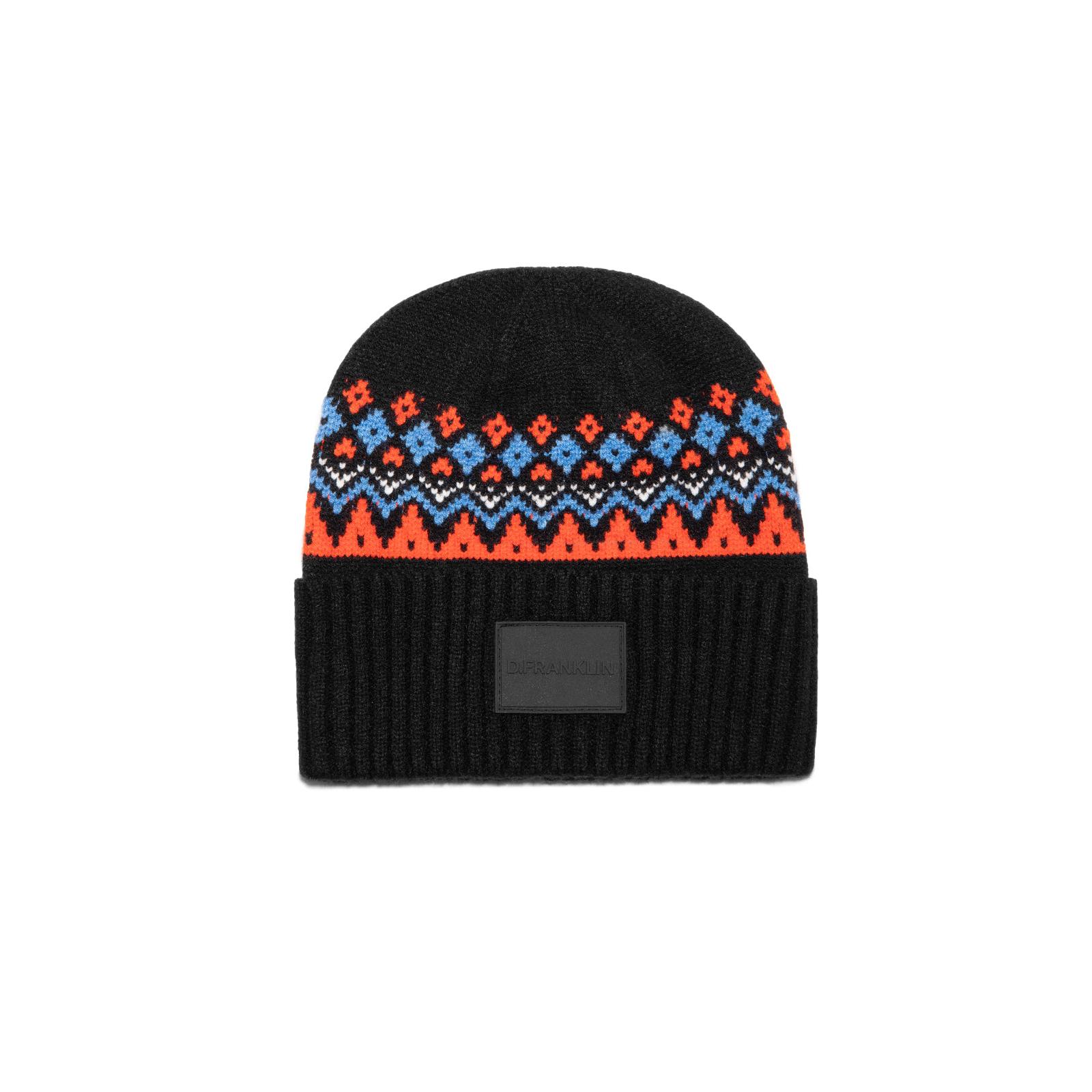 D.Franklin Gorro Nordic TRK Fair Isle Beanie    -