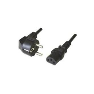 Cable de alimentacion ewent para fuente universal schuko - iec320 c13 3m