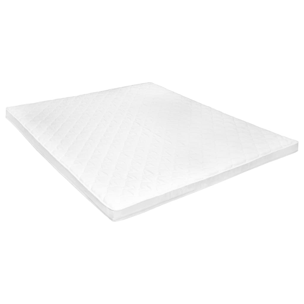 vidaXL Sobrecolchón Espuma Gel Frío Grosor de 6 cm Perfil Huevo Colchón Superior Dimensiones 80 x 200 cm,  90 x 200 cm,  100 x 200 cm y mas