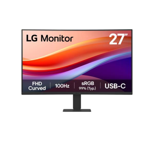 Monitor Curvo LG 27U421A-B 27'- Full HD- Negro