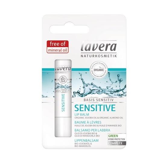 Basis Sensitiv Bálsamo labial con jojoba y almendras Bio 4,5 g Lavera