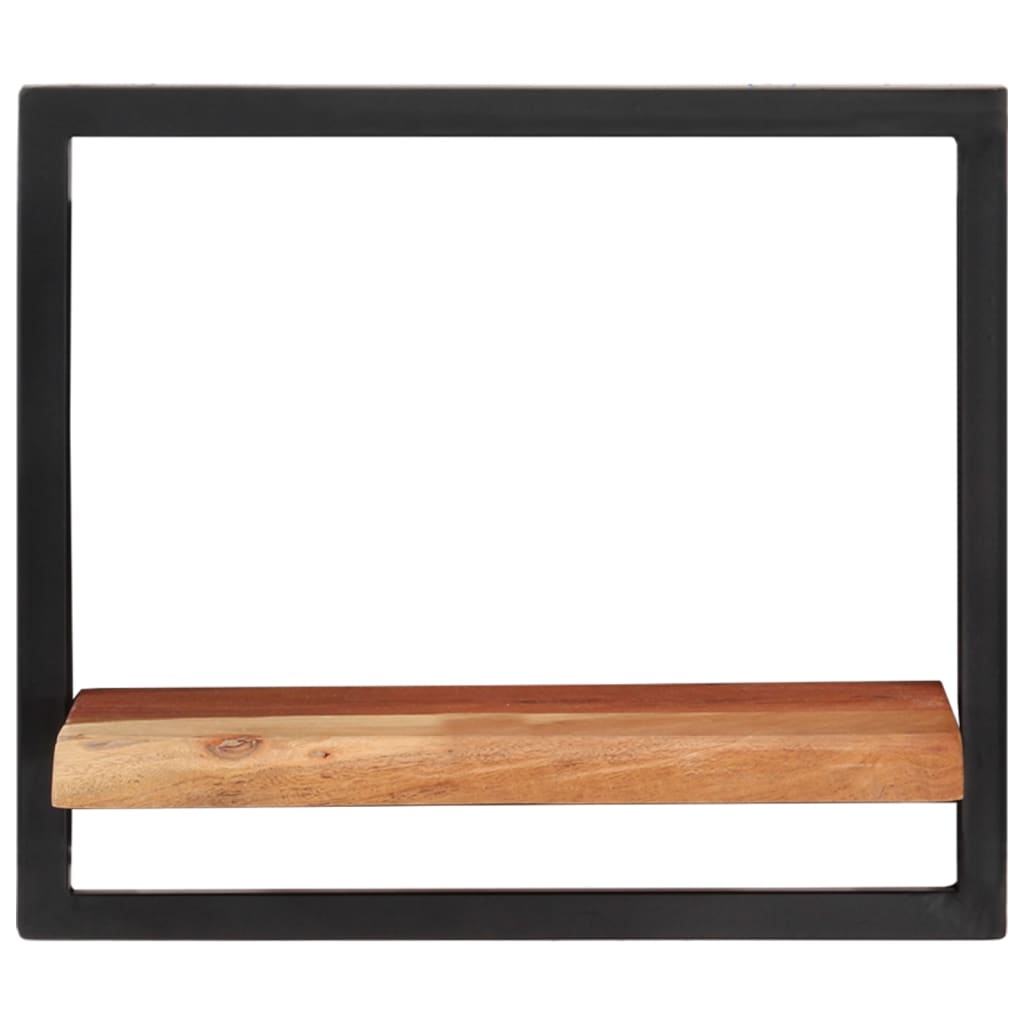 Vidaxl Estantes de Pared Flotantes de Madera Maciza Acacia