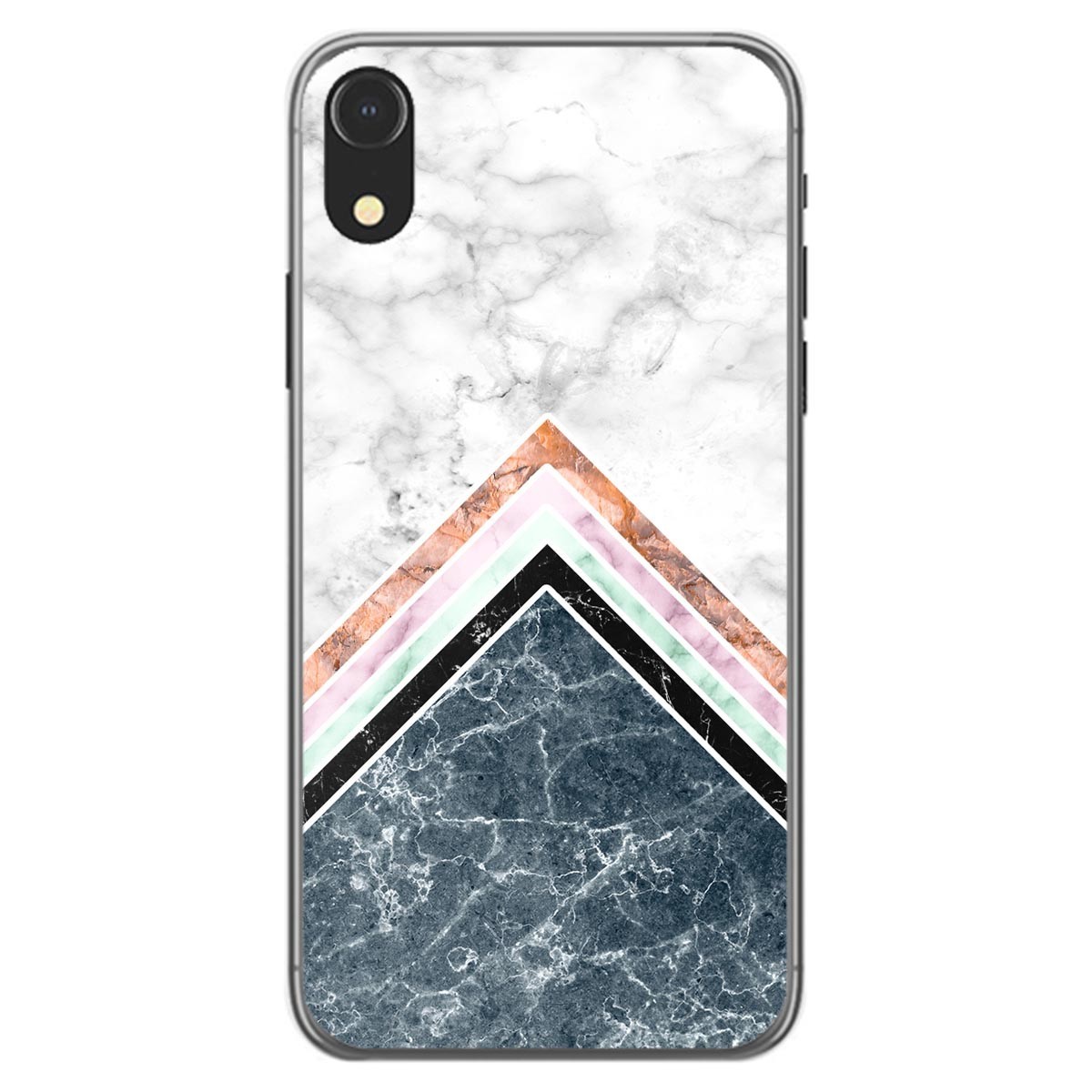 Tumundosmartphone Funda Gel Tpu para Iphone Xr diseño Mármol 05 Dibujos