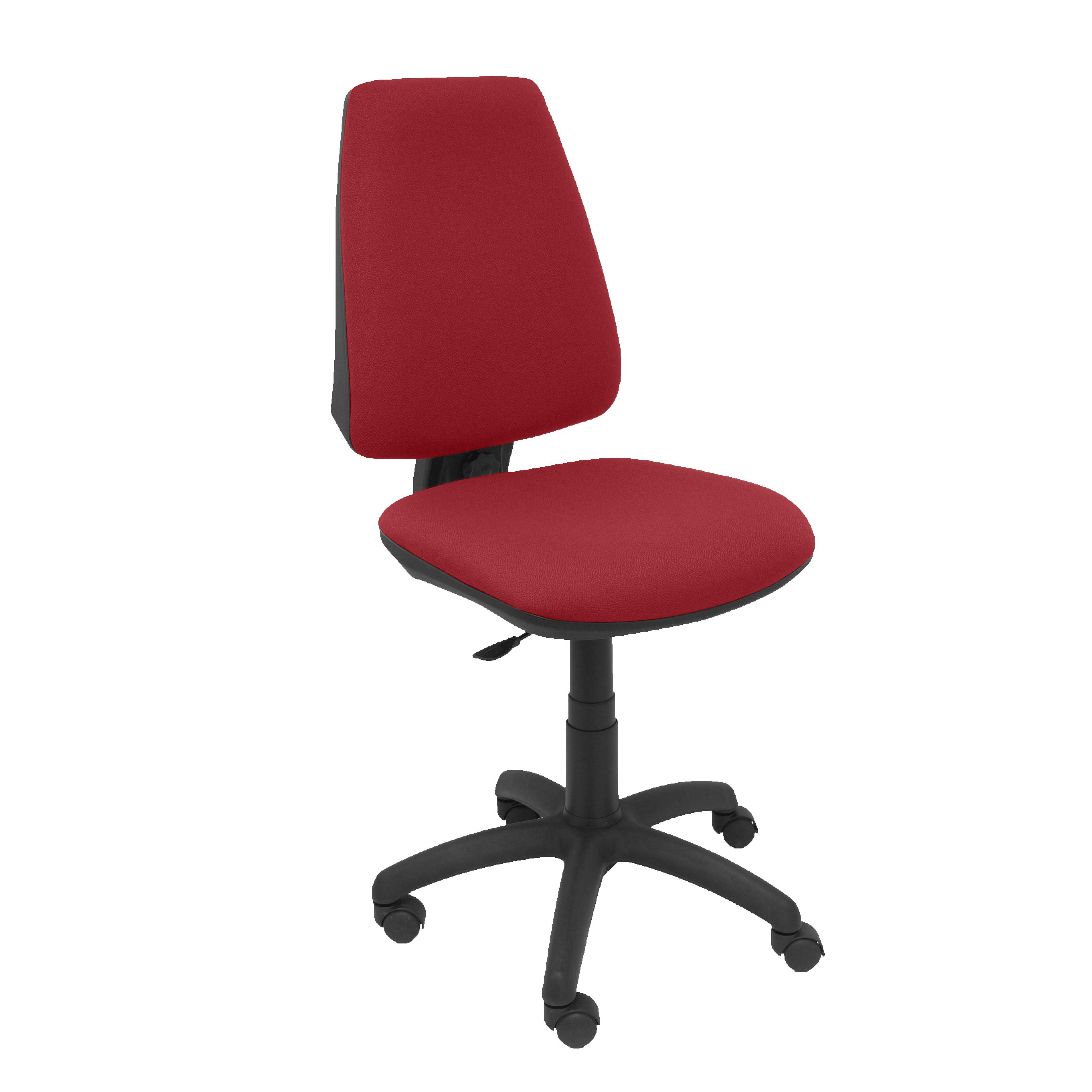 Piqueras Y Crespo Silla de Oficina Ergonómica Regulable en Altura con Mecanismo de Contacto Permanente y Base de Poliamida de Alta Resistencia