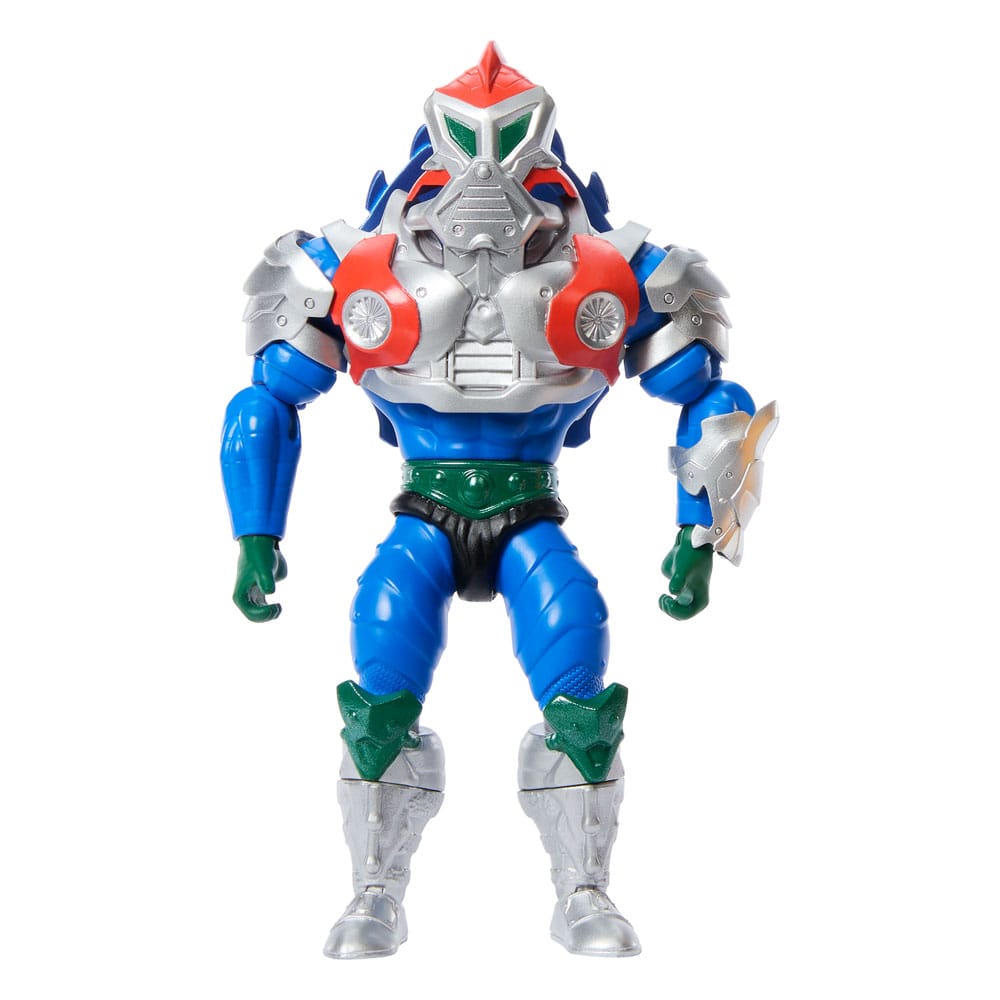 Masters of the Universe Origins Turtles of Grayskull Mekaneck Figura de acción articulada de la Guerra de los reptiles, juguete del héroe de la unión de los mundos de las Tortugas Ninja y MOTU, JBN00