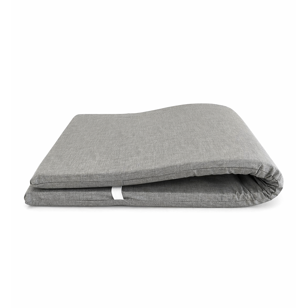 Colchoneta para Tumbona 180x60x6 cm Impermeable con Espuma, Funda Extraíble y Ajuste con Goma, Cojín para Hamaca o Tumbona Exterior Jardín Terraza o Piscina