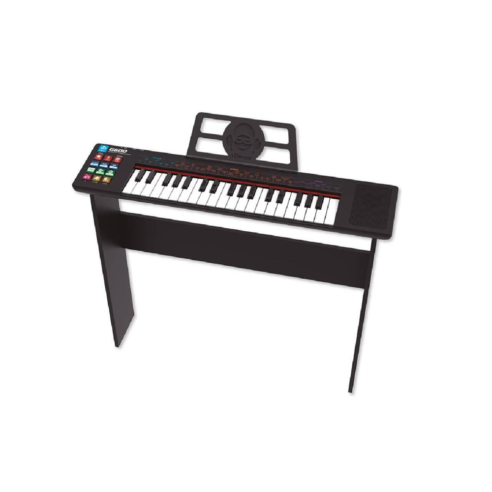 Teclado electrónico 37 teclas con base de madera (iDance G-600-PACK)