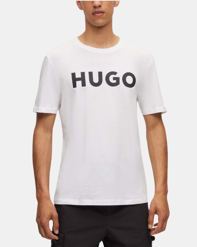 HUGO 50467556 DULIVIO Camisetas Manga corta Hombre Negro