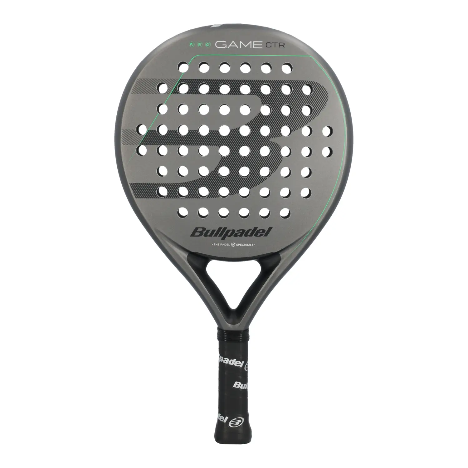 Pala de Pádel Bullpadel Game Ctr Gris Oscuro