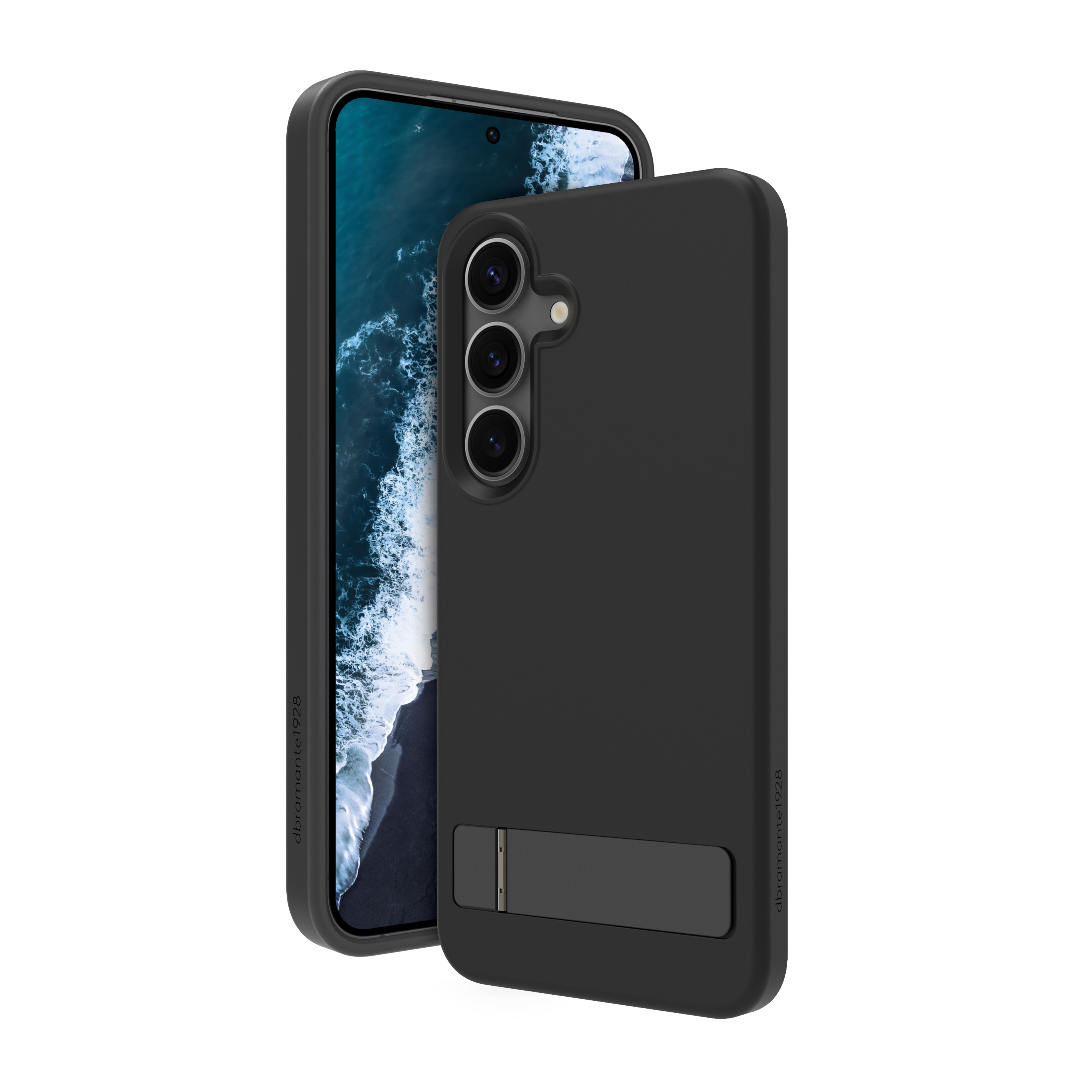 dbramante1928 Iceland Pro Qi2 Kick funda para teléfono móvil 15,8 cm (6.2") Negro
