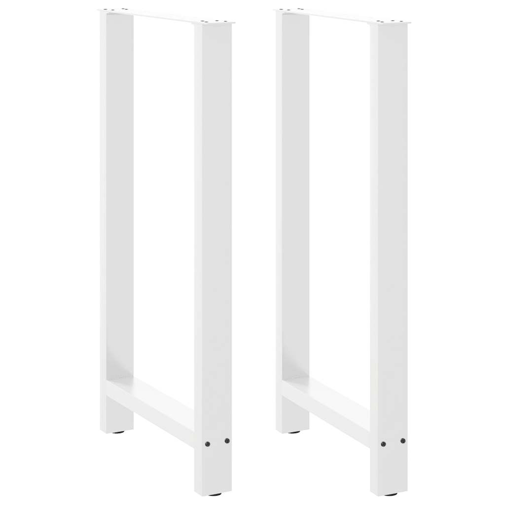 vidaXL Patas para mesa de bar (2 unidades, 60 x 110-111 cm, acero)