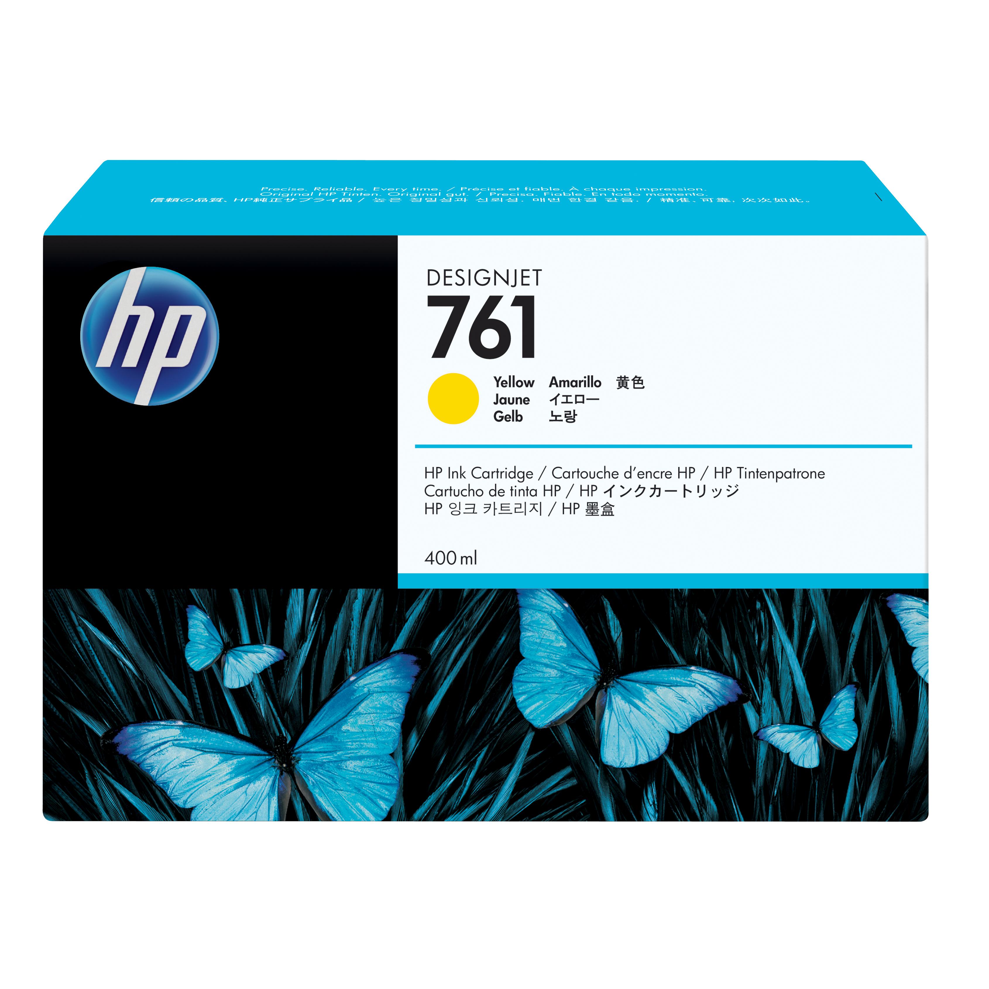 HP Designjet T7100 Cartucho Amarillo n�761 400ml