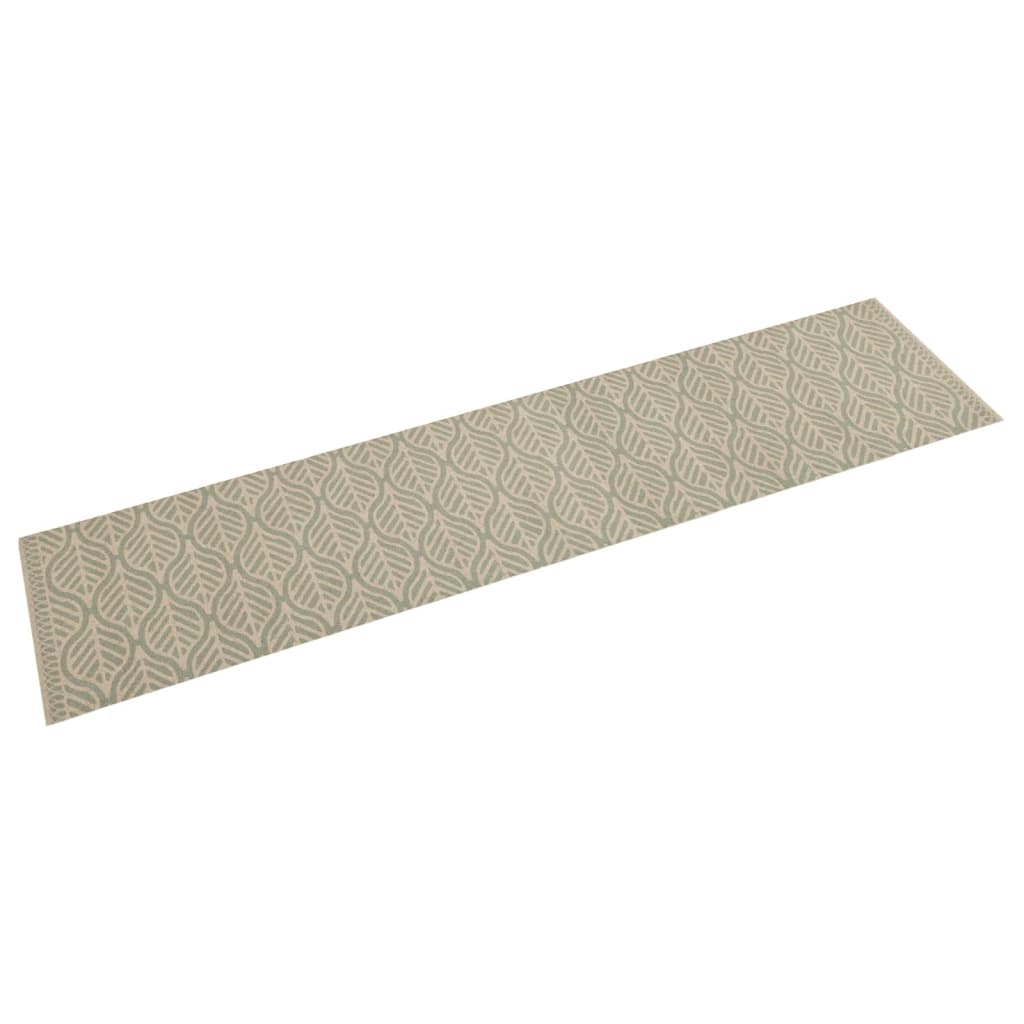 vidaXL Alfombra de cocina lavable terciopelo dibujo zapatos 60x300 cm Color Gris,  fence,  coffee grey y mas