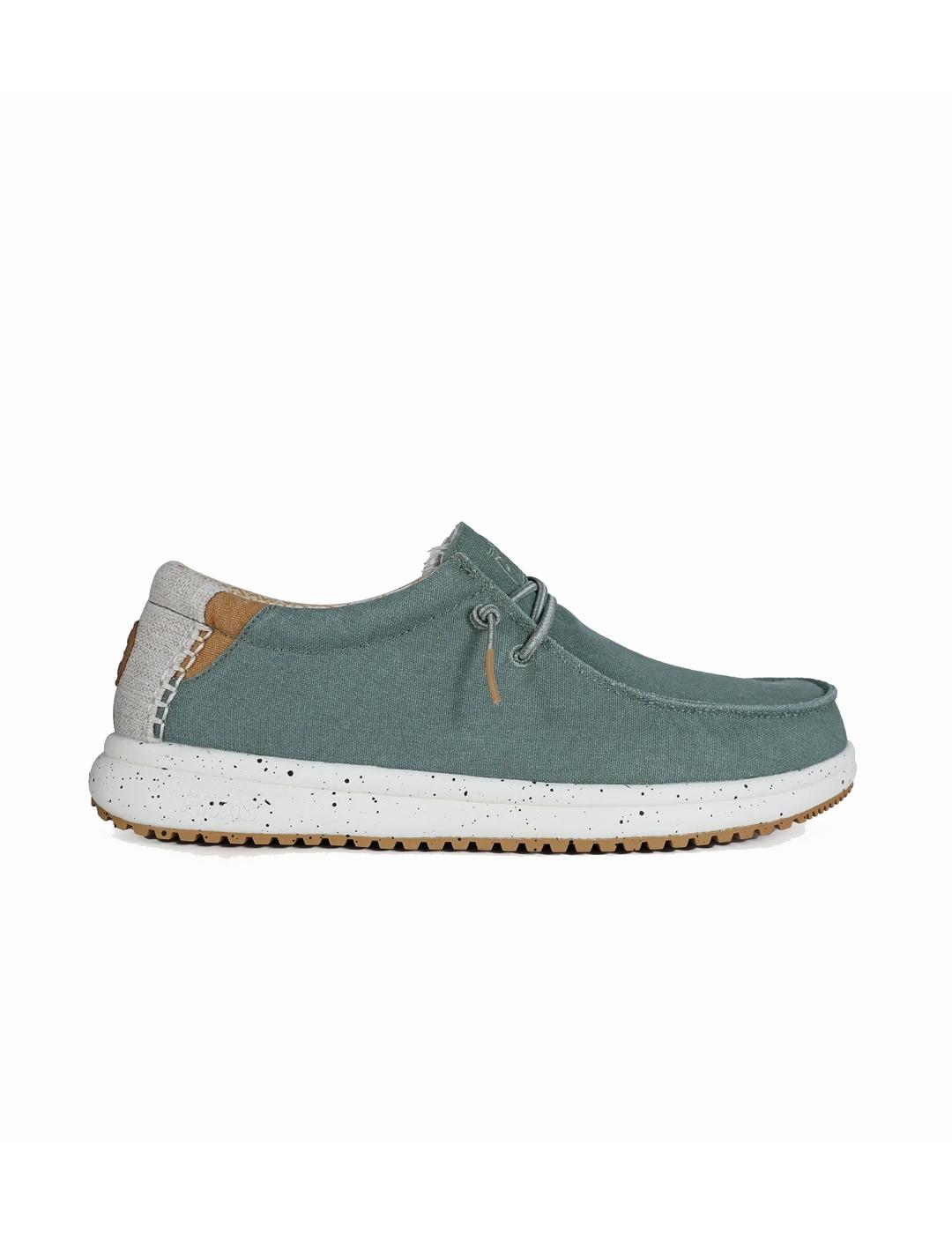 WALK IN PITAS Zapatos Walkin Pitas Modelo Nias Verano Hombre Verde