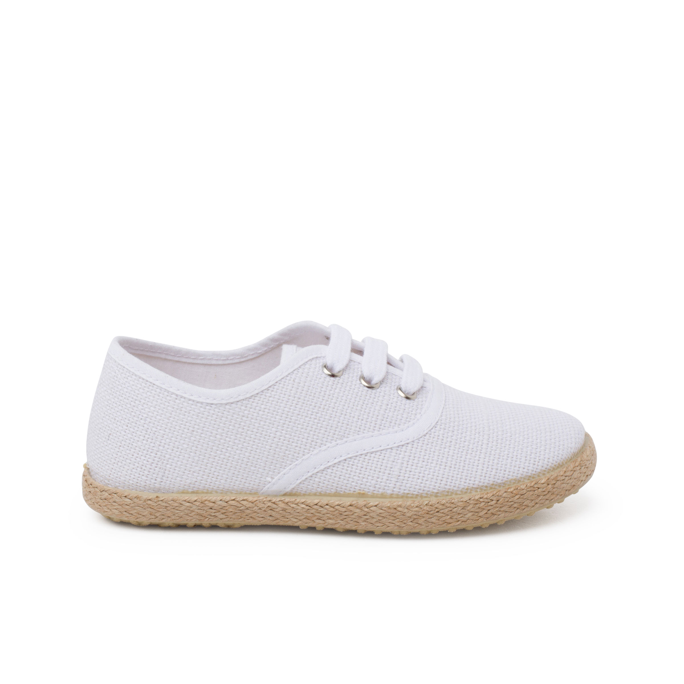 Pisamonas zapatillas lino cordones suela alpargata