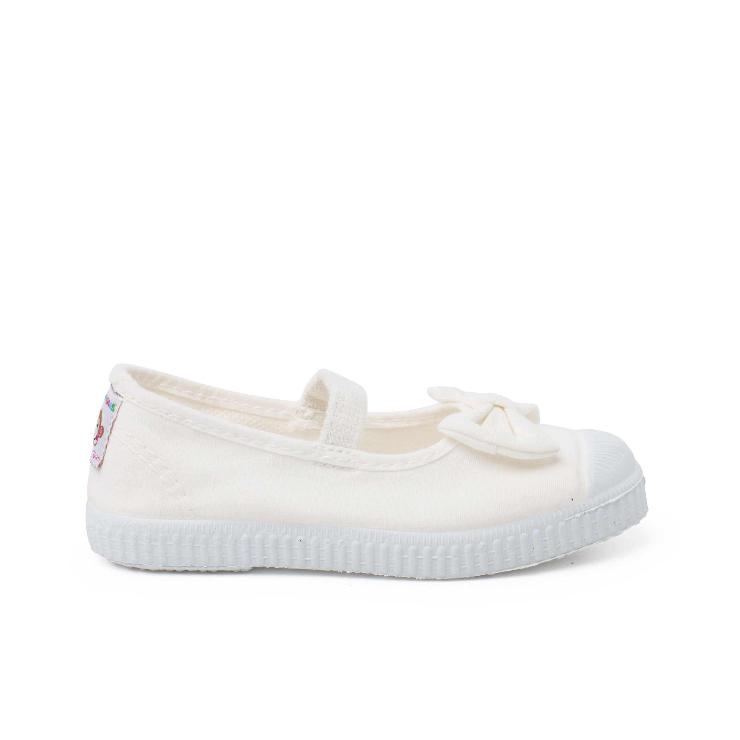 Pisamonas Bailarina Elástico Y Lazo Suela Zapatillas