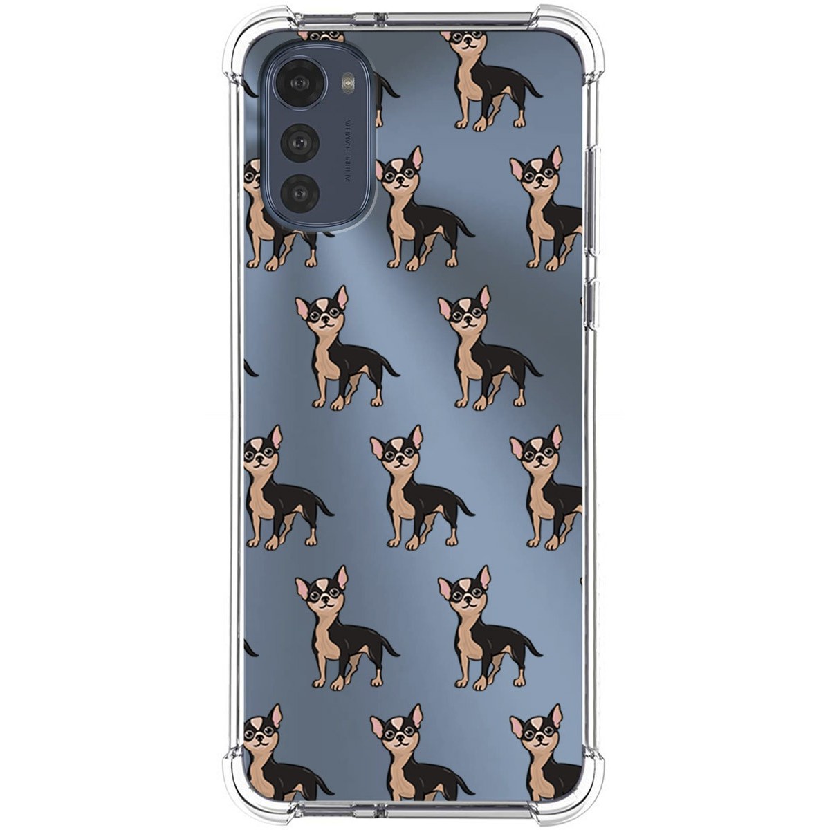 Funda Silicona Antigolpes para Motorola Moto E32 4G diseño Perros 11 Dibujos
