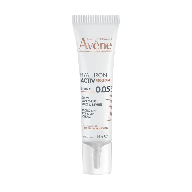 Hyaluron Activ Procedure Crema Micro-Lift Ojos y Labios - 0,05% Retinal, Pierre Fabre 15ml.