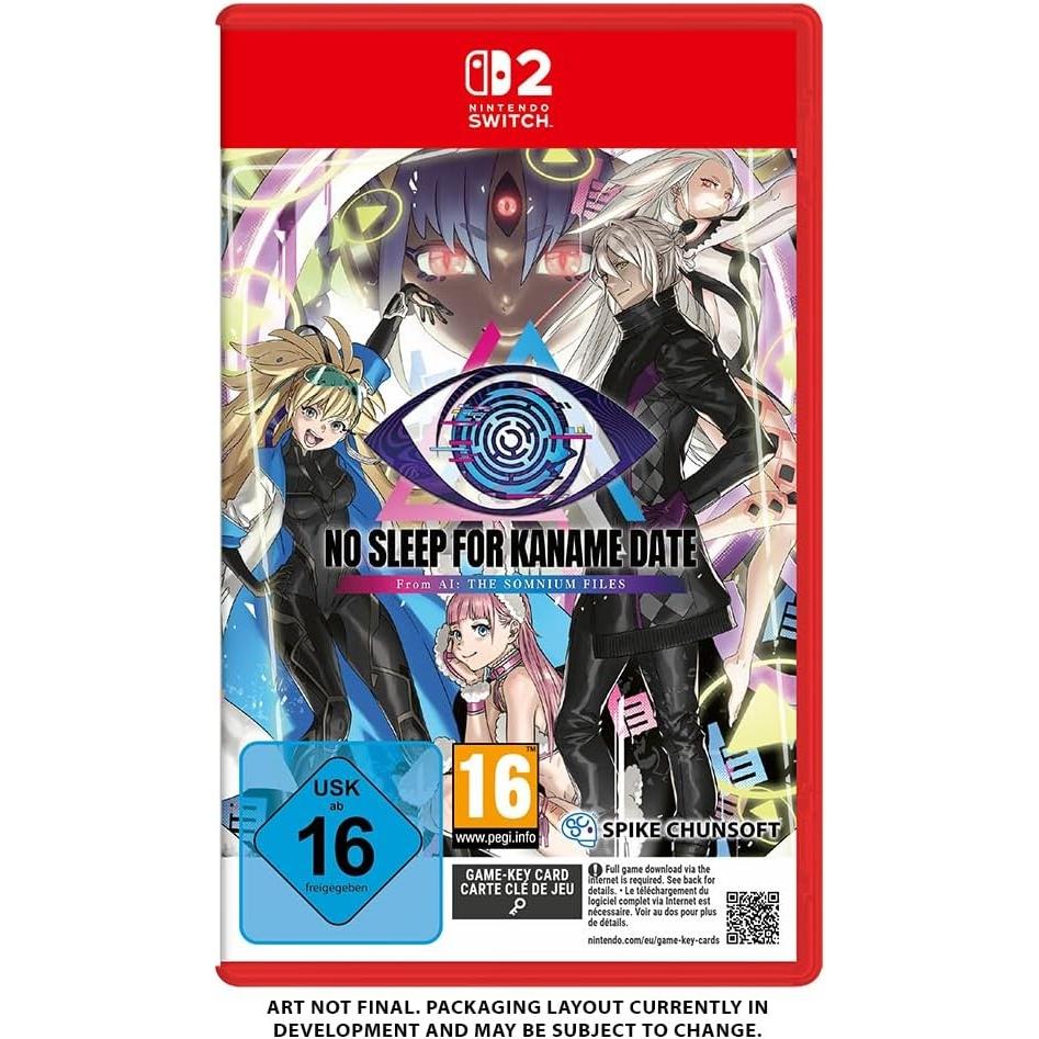 No Sleep For Kaname Date From AI The Somnium Files Aiba Edition Juego Fisico para Consola Nintendo Switch 2