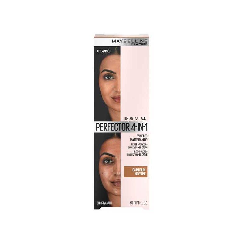 PERFECTOR 4 EN 1 MAYBELLINE 03 MEDIUM MOYENNE 30ML