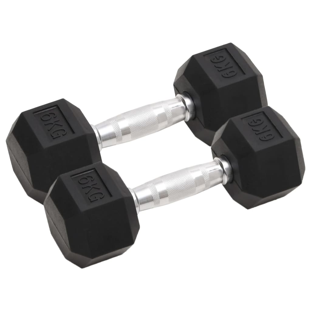 Mancuerna Hierro Fundido Ajustable Deporte Gimnasio Culturismo Peso 2x 4 kg,  2x 5 kg,  2x 6 kg y mas