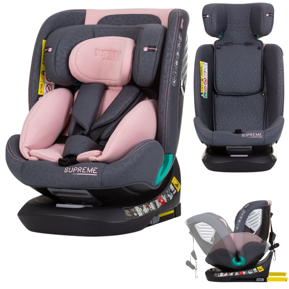 CHIPOLINO Silla de Coche SUPREME 360 i-Size 40-150 cm con Isofix de Chipolino