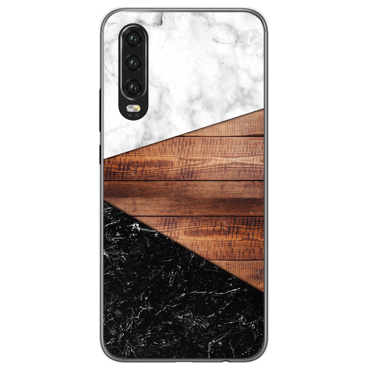 Tumundosmartphone Funda Gel Tpu para Huawei P30 diseño Mármol 11 Dibujos