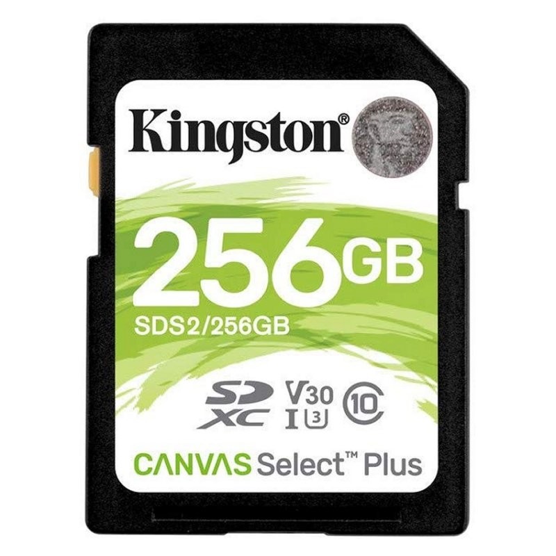 Tarjeta SD Kingston SDS2/256GB Clase 10 - Alta Resolución