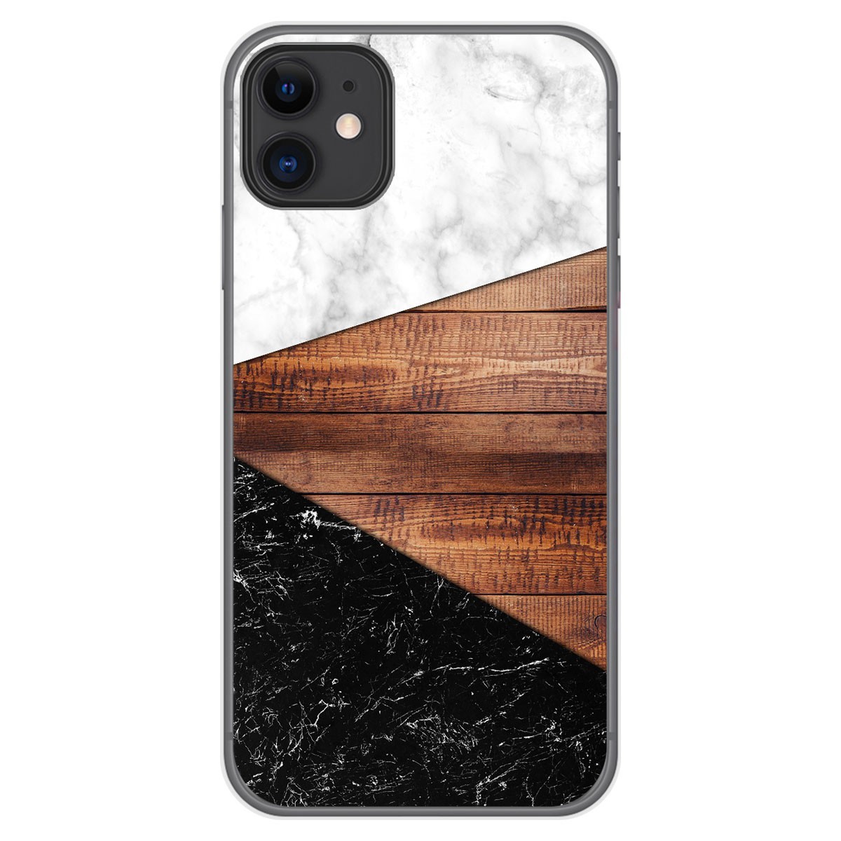 Tumundosmartphone Funda Gel Tpu para Iphone 11 (6.1) diseño Mármol 11 Dibujos
