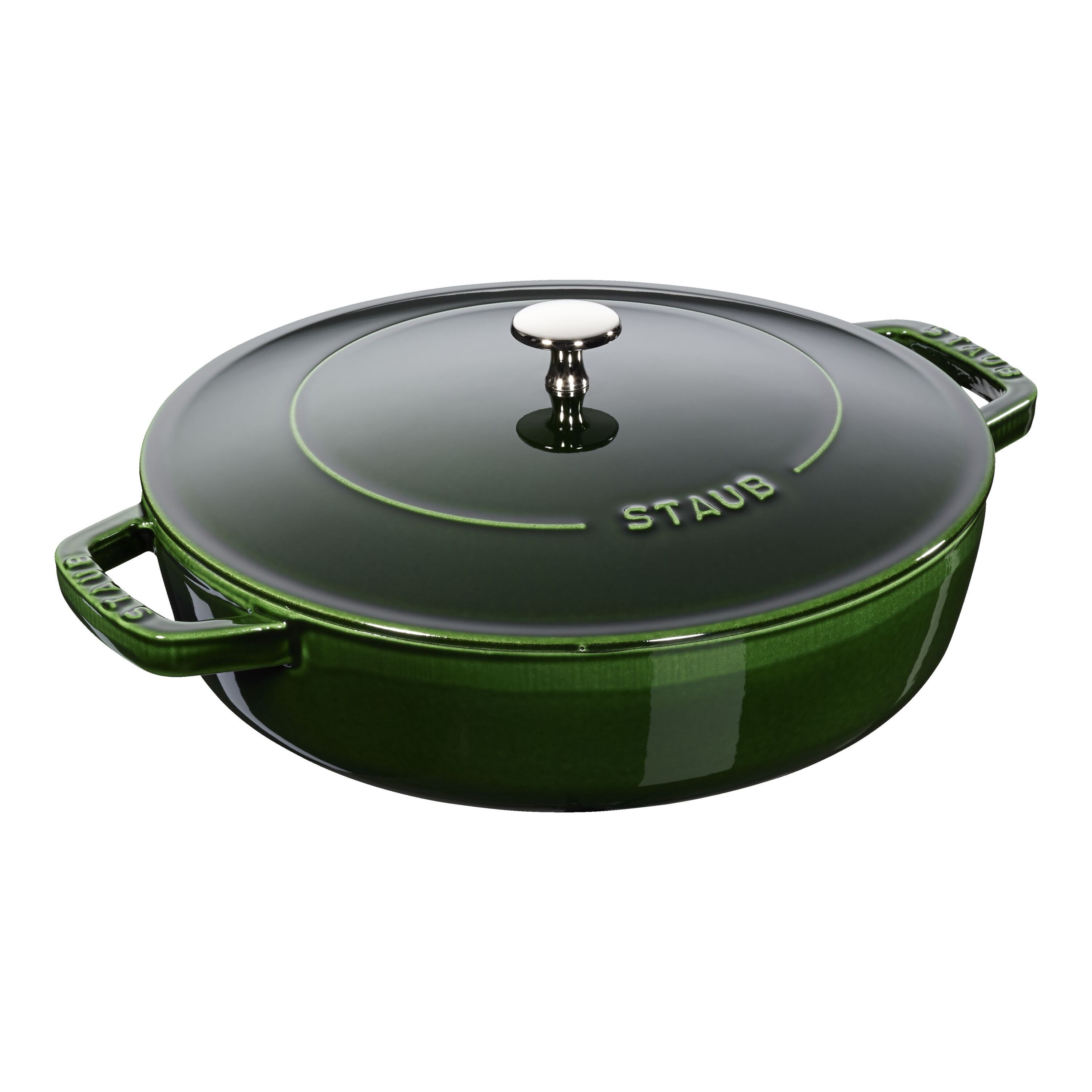 Staub Braisers Cazuela Chistera 28 cm, Hierro fundido