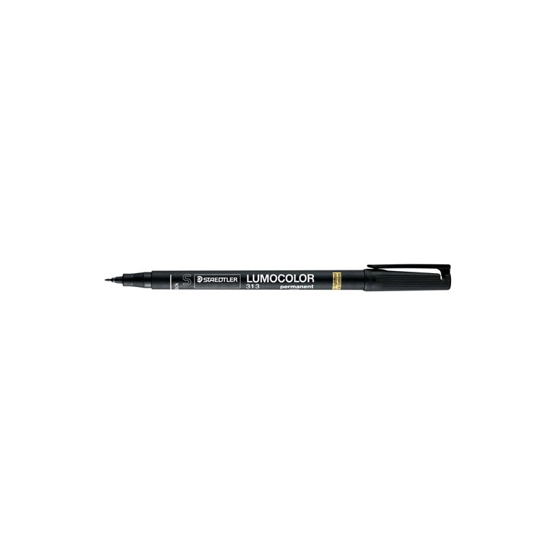 Staedtler - 313-2 marcador permanente Punta redonda Negro 10 pieza(s) 313-9