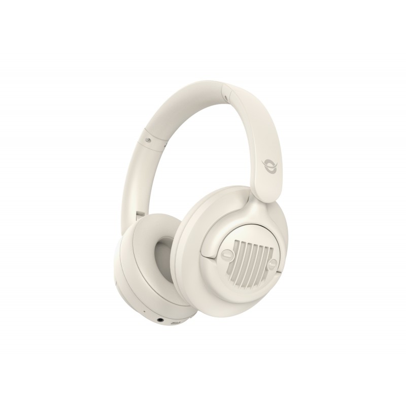 Conceptronic - ALVAH02C auricular y casco Auriculares Inalámbrico y alámbrico Diadema Música Bluetooth Crema de color ALVAH02C